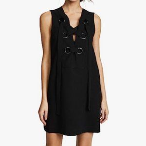 English Factory Front Lace Up Dress